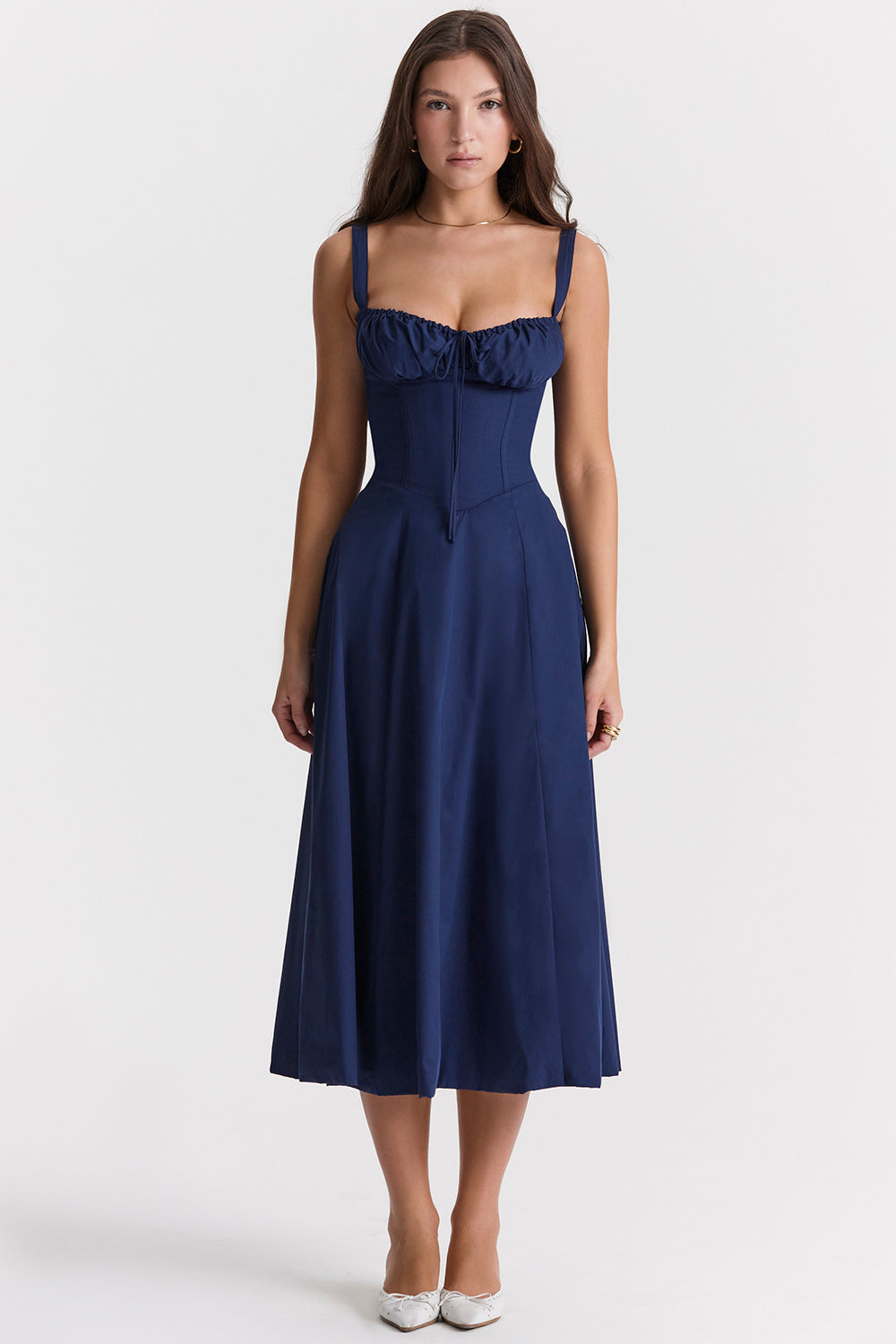 Mavie Bustier Elbise - Yeni Baskı
