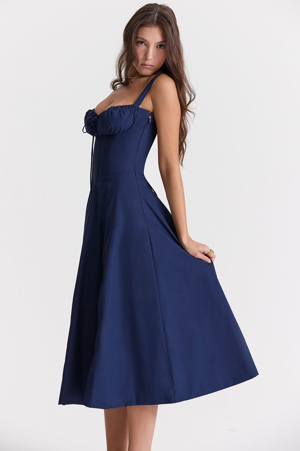 Mavie Bustier Elbise - Yeni Baskı