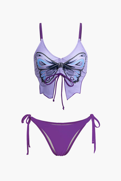 Kelebek Desenli Bikini Takımı - JUNETTI®