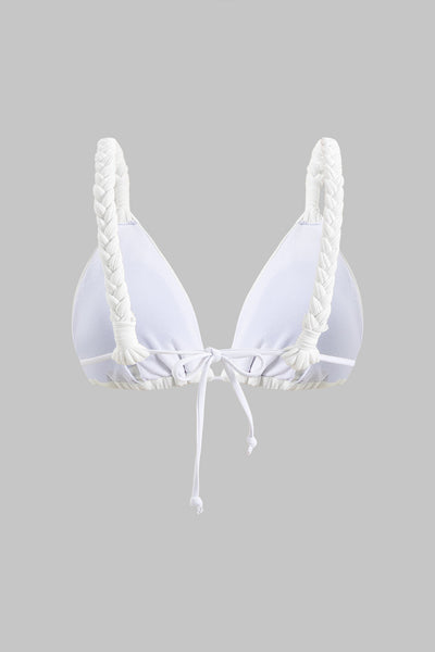 Büzgülü Bağlamalı Sırt Dekolteli Bikini Takımı - JUNETTI®