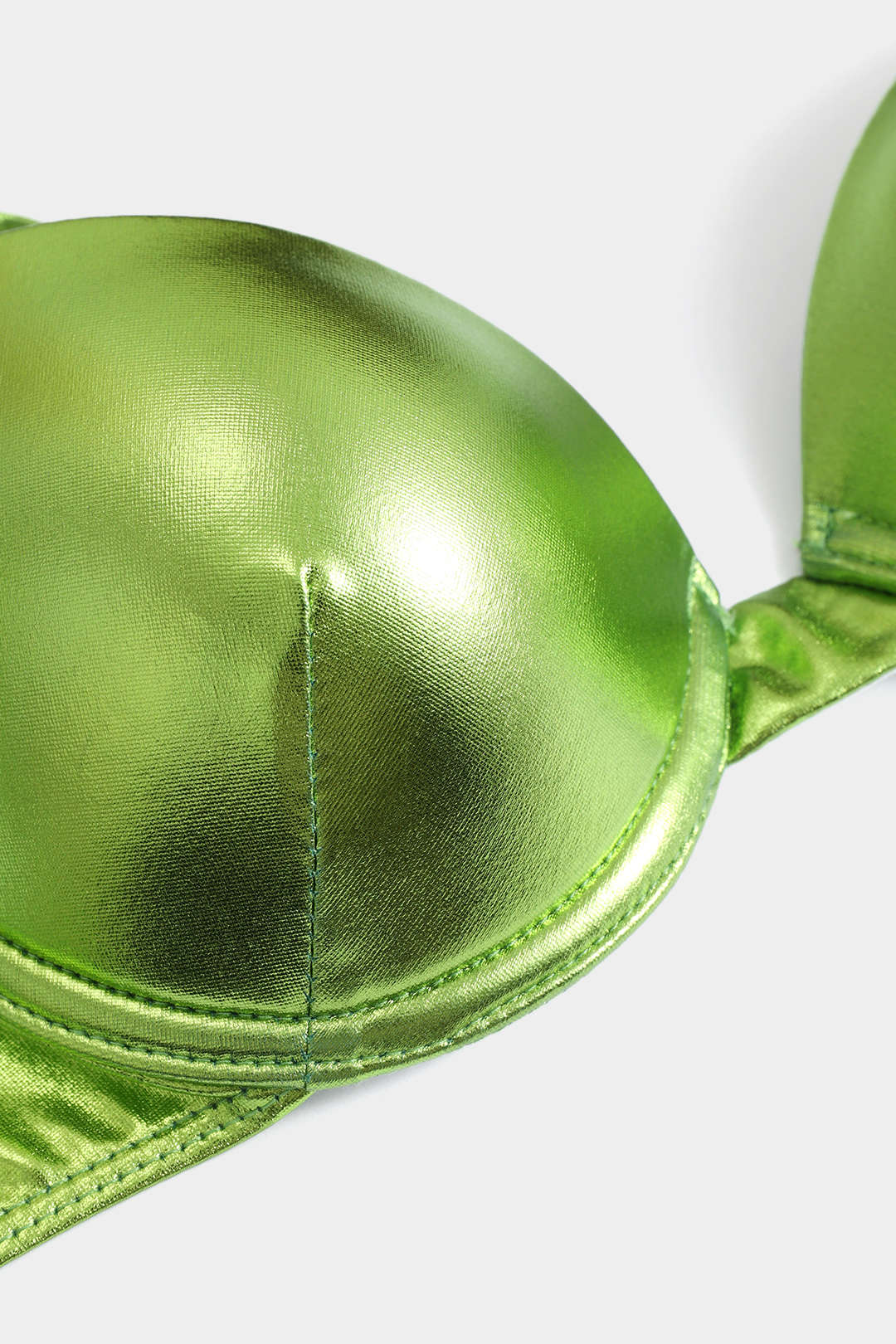Büzgülü Sırt Dekolteli Şifon Bikini Takımı - JUNETTI®