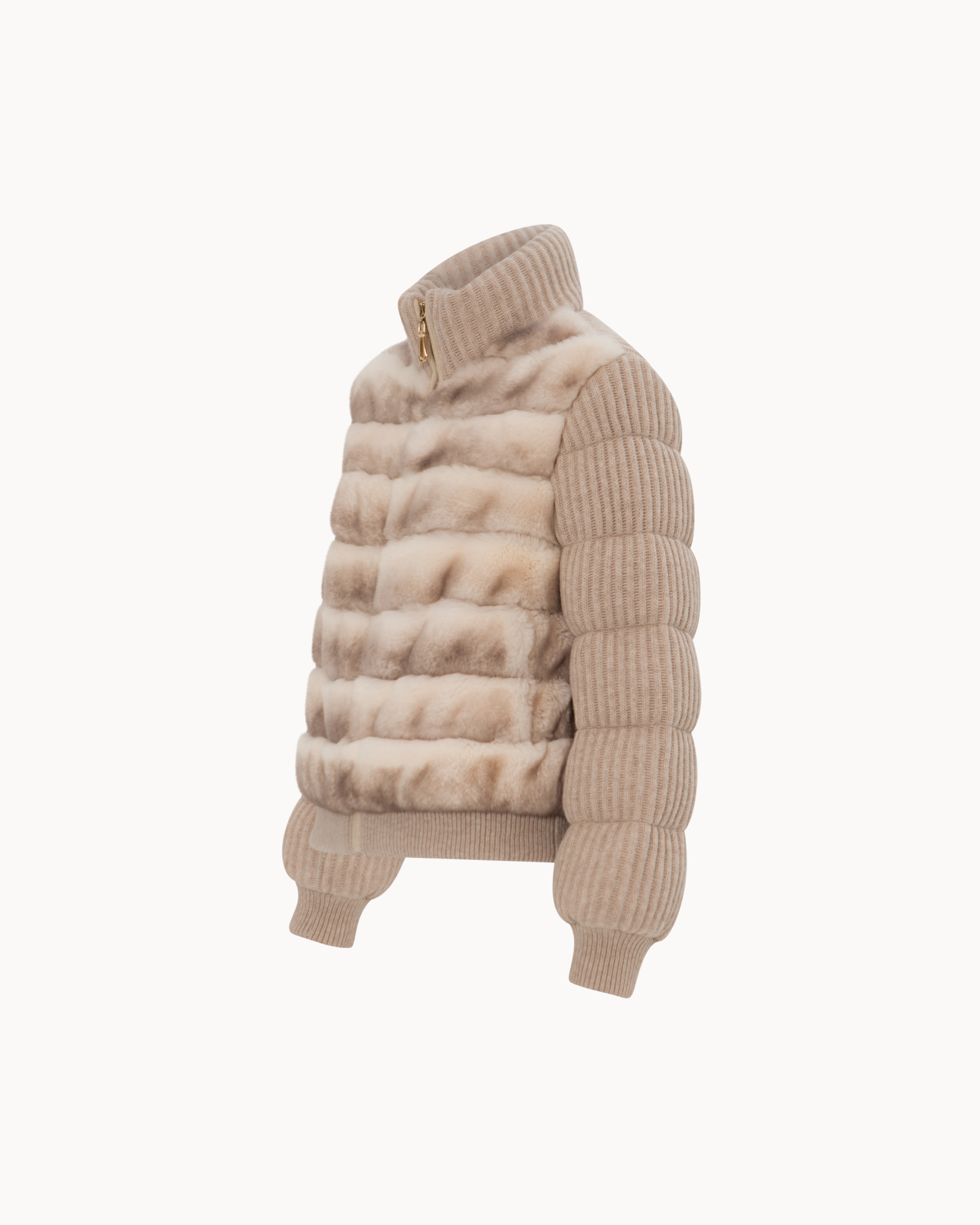 Montpellier Kürk Ceket Bej