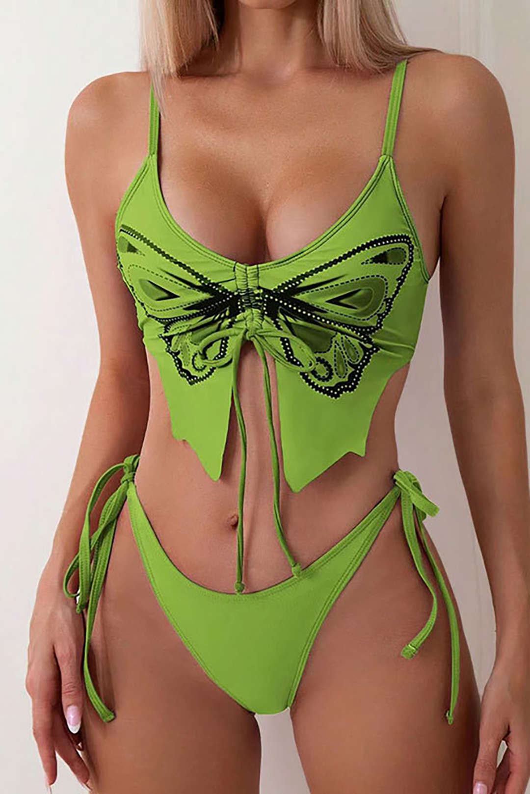 Kelebek Desenli Bikini Takımı - JUNETTI®