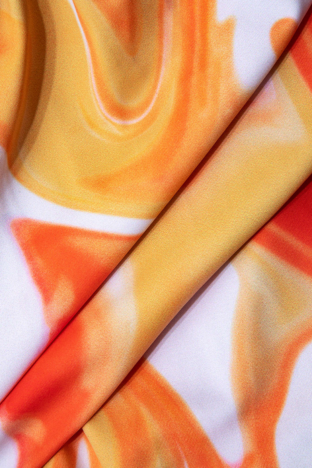 Ombre Desenli Tie Dye Baş Bantları, Mesh Büzgülü Bağlamalı Sırt Dekolteli Bikini ve Bağlama Detaylı Pareo Takımı - JUNETTI®