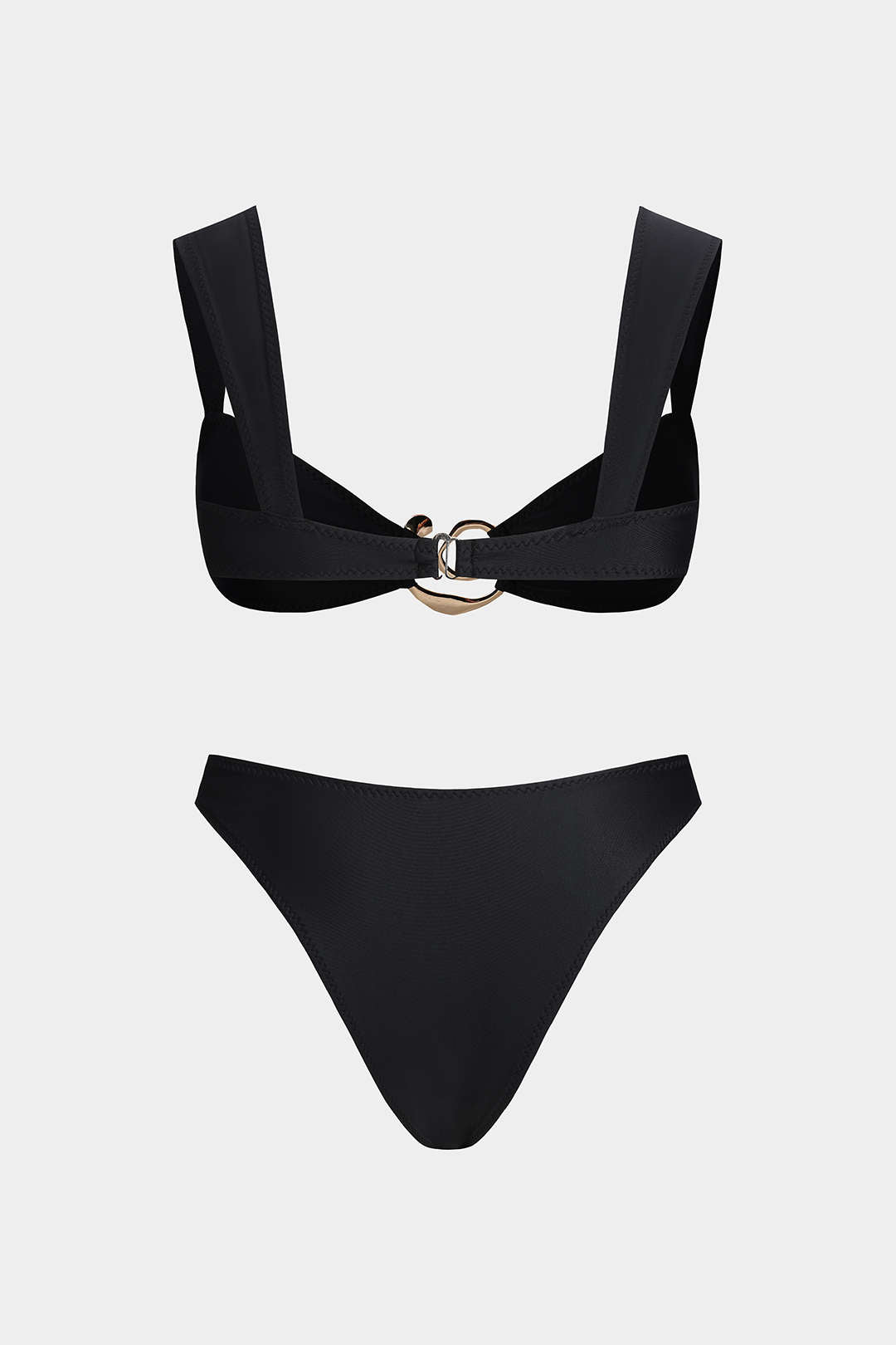 Metalik Buruşuk Bikini Takımı - JUNETTI®