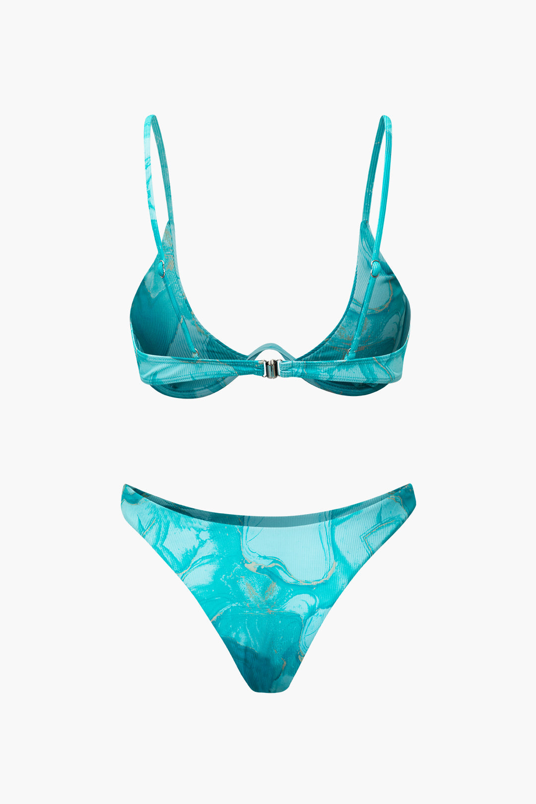Baskılı Bikini Ve Sarong Takımı - JUNETTI®