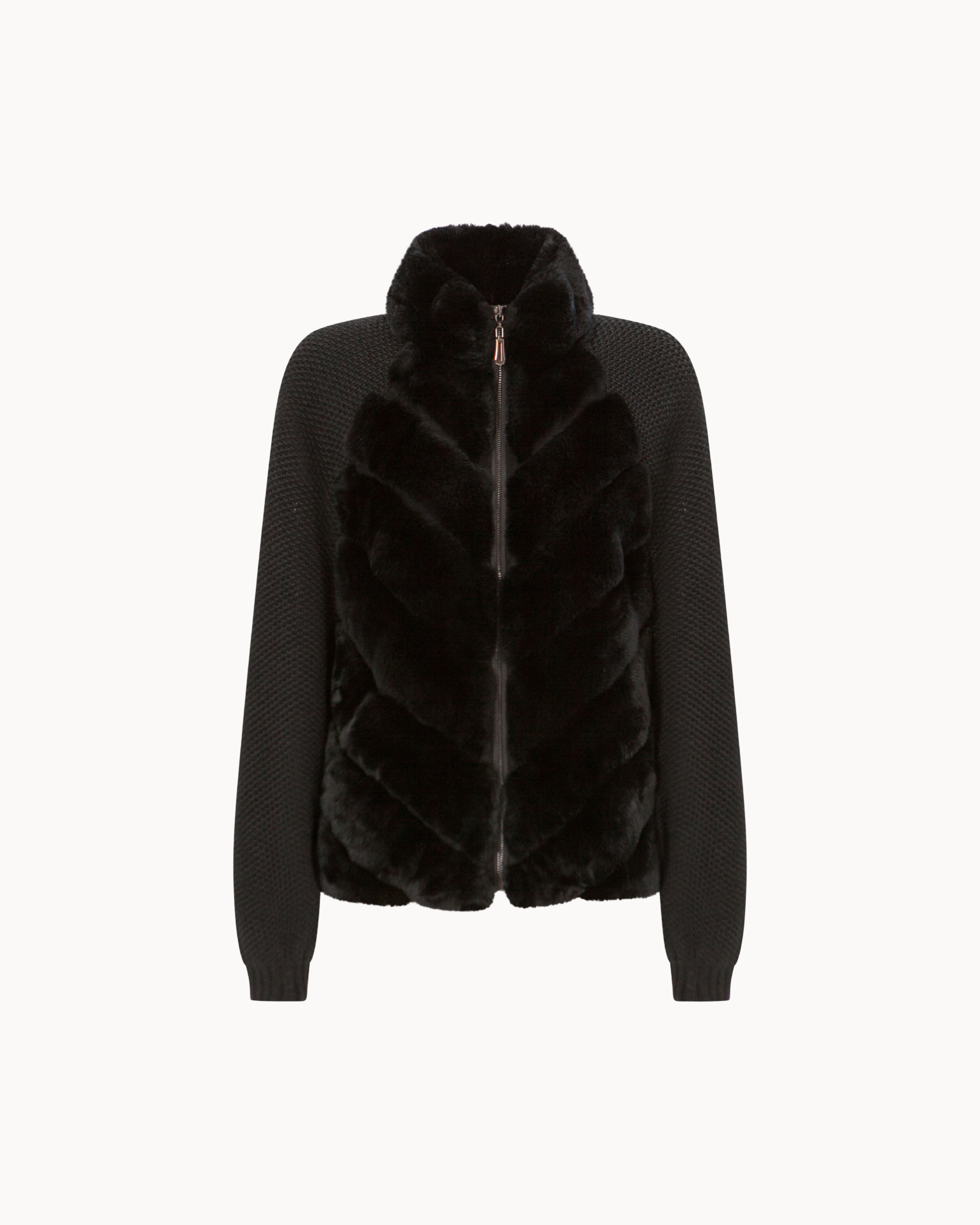 Oxford Kürk Ceket Siyah