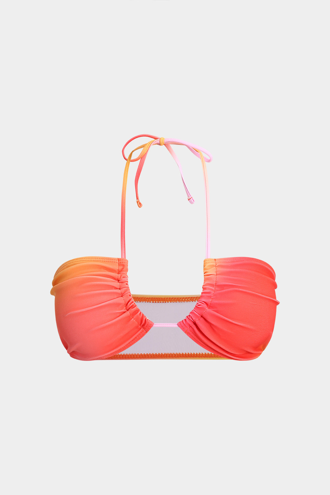 Büzgülü Bağlamalı Bikini ve Bağlama Detaylı Pareo Takımı - JUNETTI®