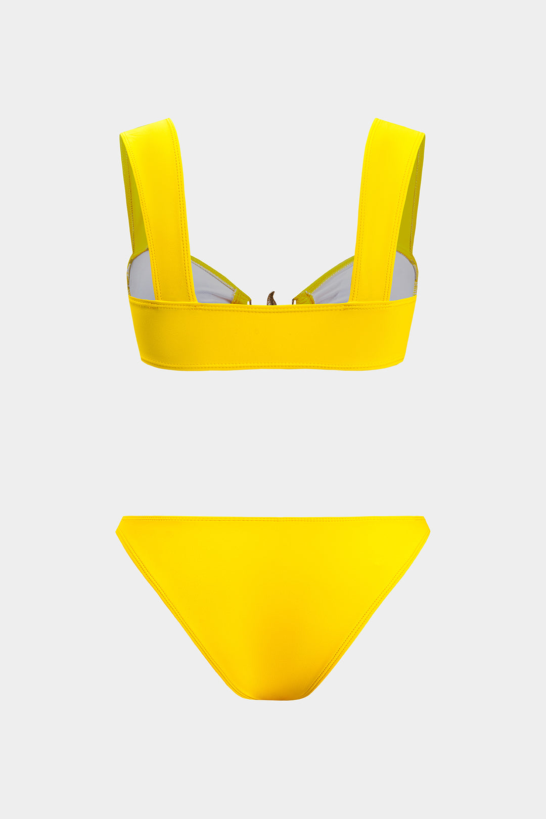 Metalik Yıldız Dekorlu Kıvrımlı Bikini Takımı - JUNETTI®