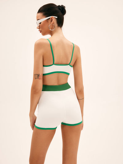 Zümrüt Yeşili Kontrast Bikini Altı - JUNETTI®