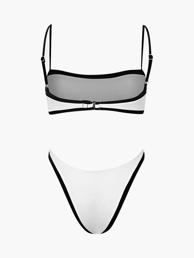 Kontrast Detaylı Bikini Takımı - JUNETTI®