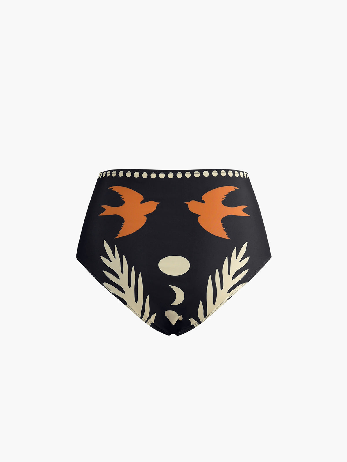Desenli Asimetrik Yaka Bikini Takımı - JUNETTI®