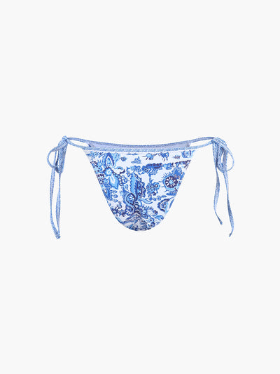 Desenli Halter Bağlamalı Bikini Takımı - JUNETTI®