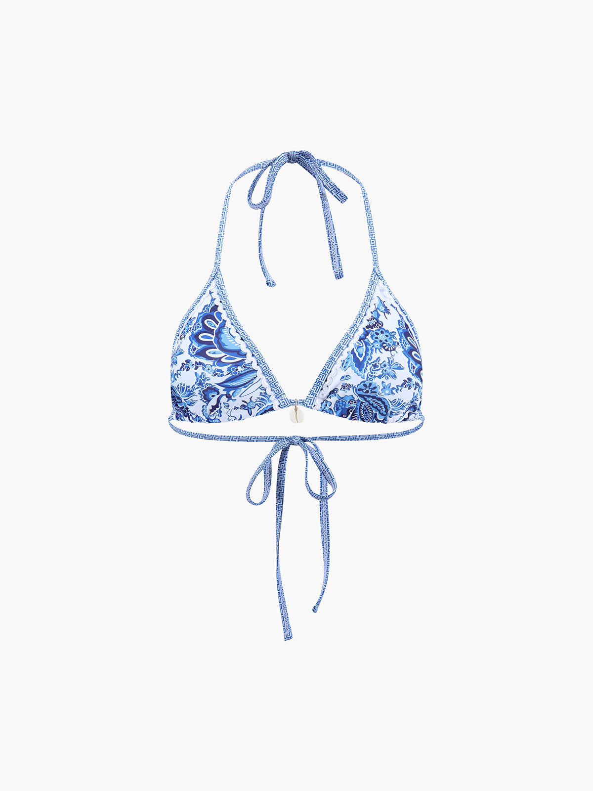 Desenli Halter Bağlamalı Bikini Takımı - JUNETTI®