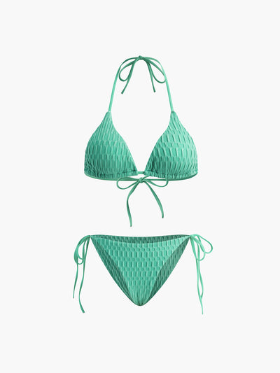 Halter Bağlamalı Bikini Takımı - JUNETTI®
