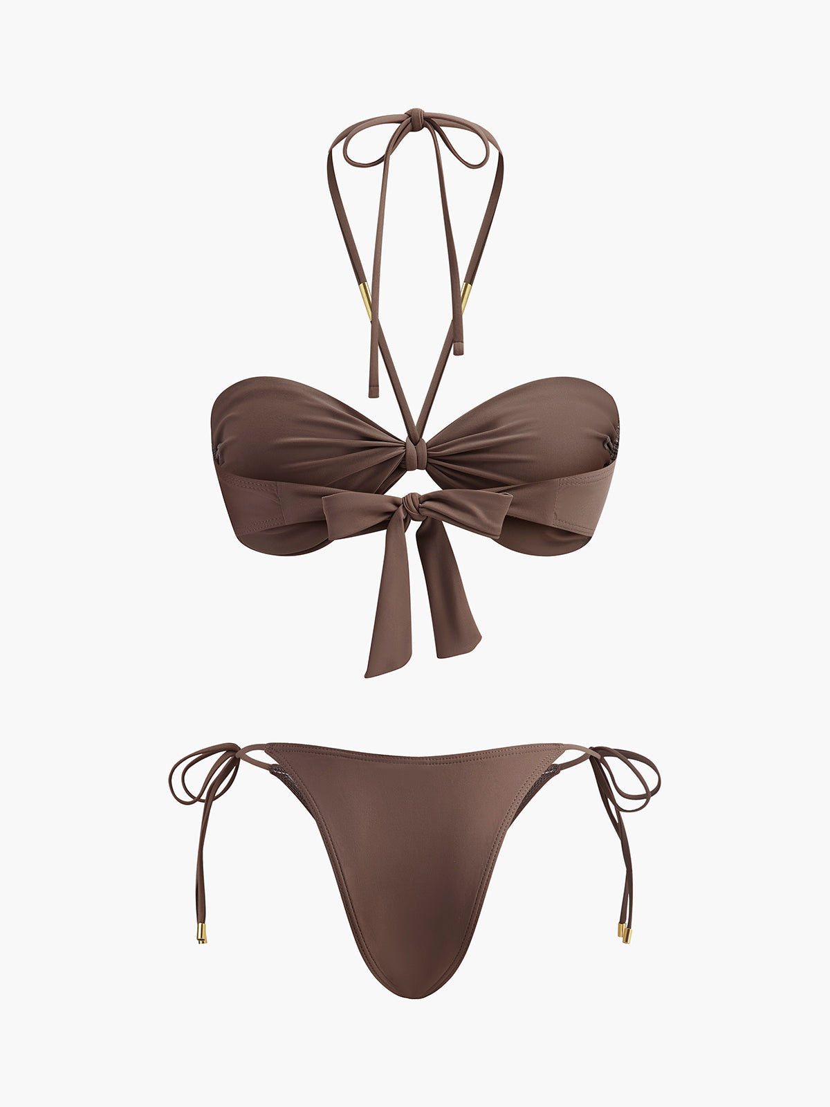 Fiyonk Detaylı Bikini Takımı - JUNETTI®