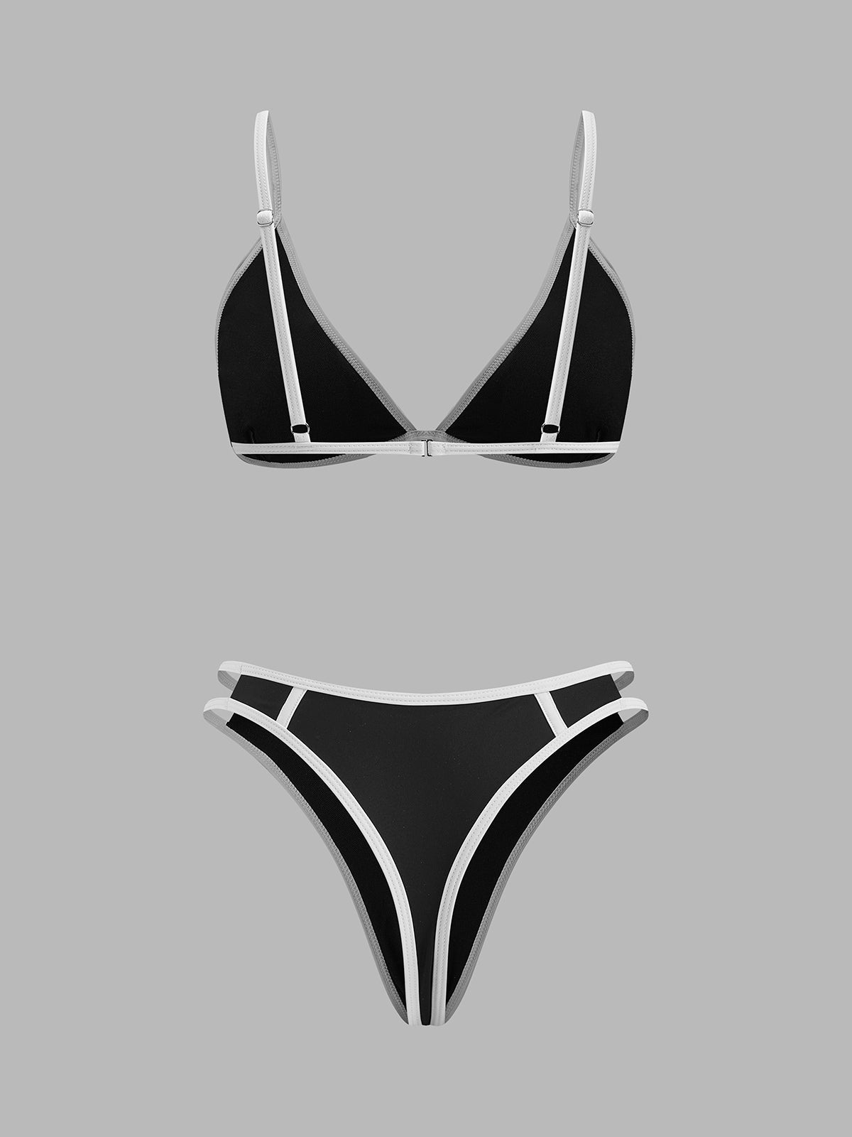 Zıt Şeritli Bikini Takımı - JUNETTI®