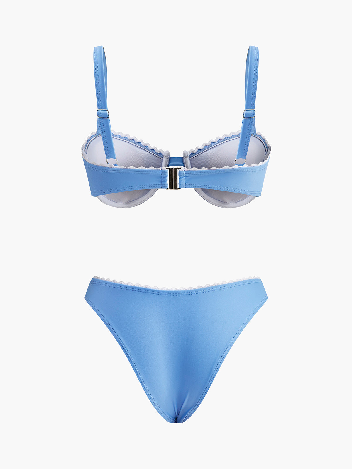Dalgalı Kenar Detaylı Bikini Takımı - JUNETTI®