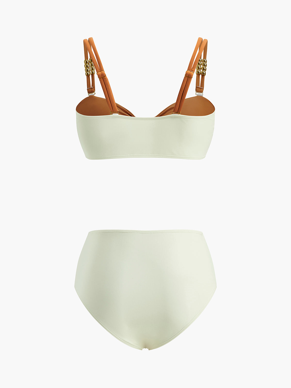Renk Bloklu Retro Bikini Takımı - JUNETTI®