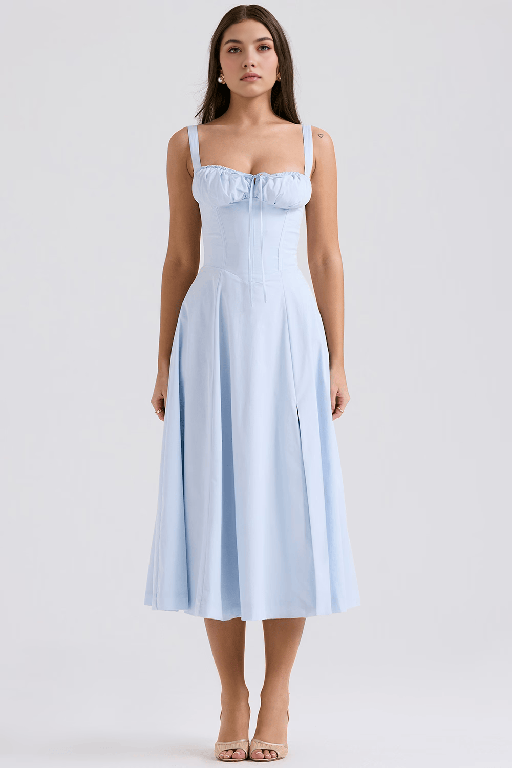 Mavie Bustier Elbise - Yeni Baskı