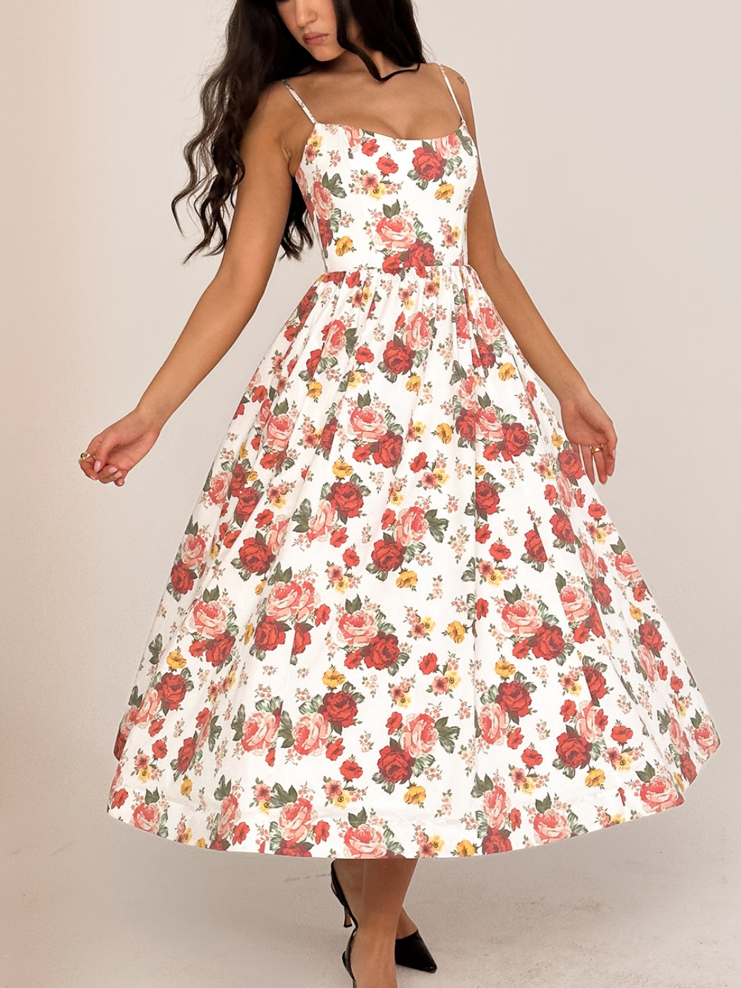 Layla Midi Elbise - JUNETTI®