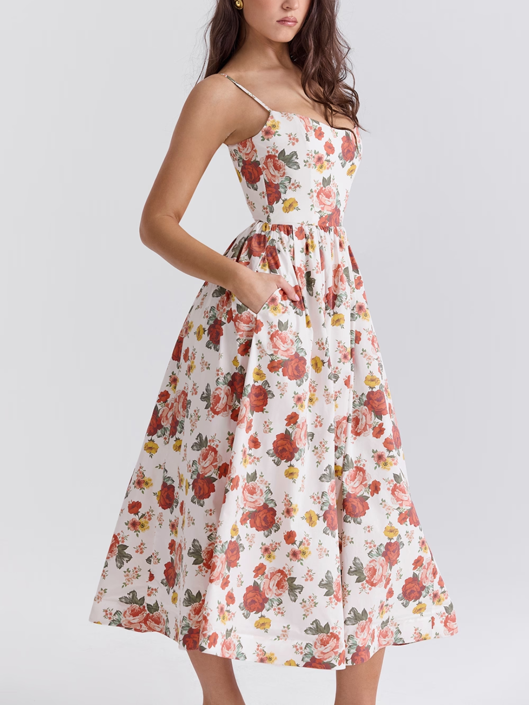 Layla Midi Elbise - JUNETTI®