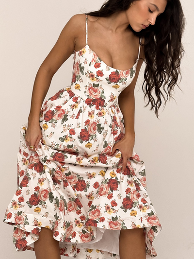 Layla Midi Elbise - JUNETTI®