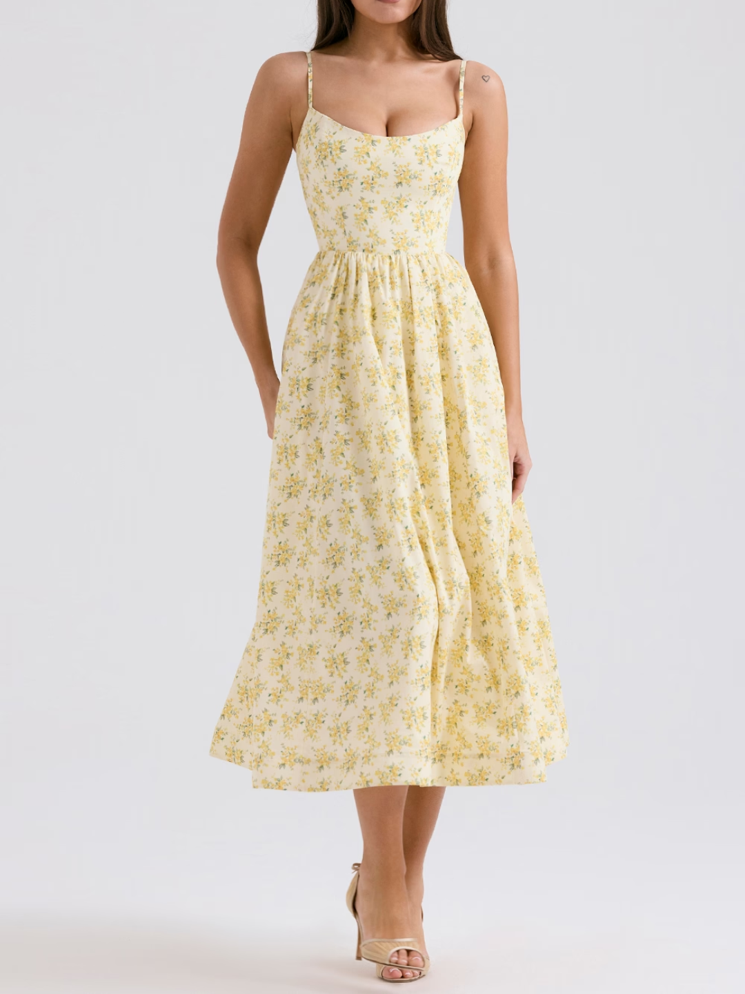 Layla Midi Elbise - JUNETTI®