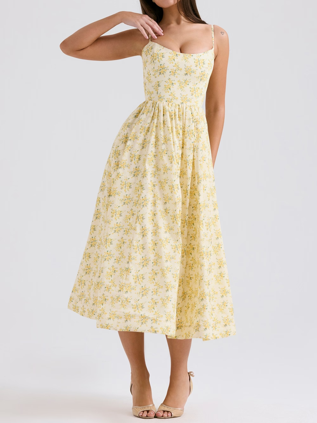 Layla Midi Elbise - JUNETTI®