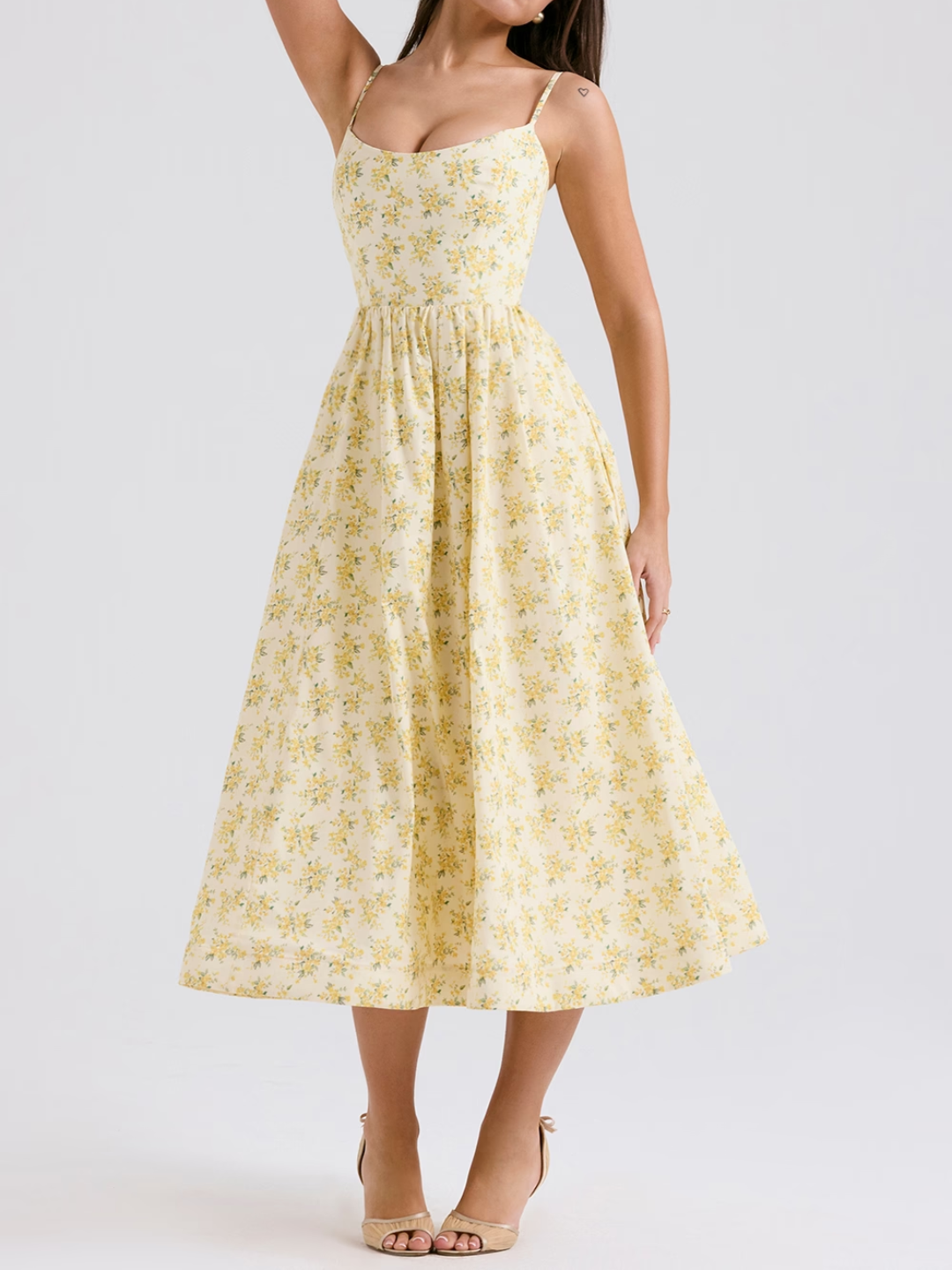 Layla Midi Elbise - JUNETTI®