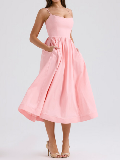 Layla Midi Elbise - JUNETTI®