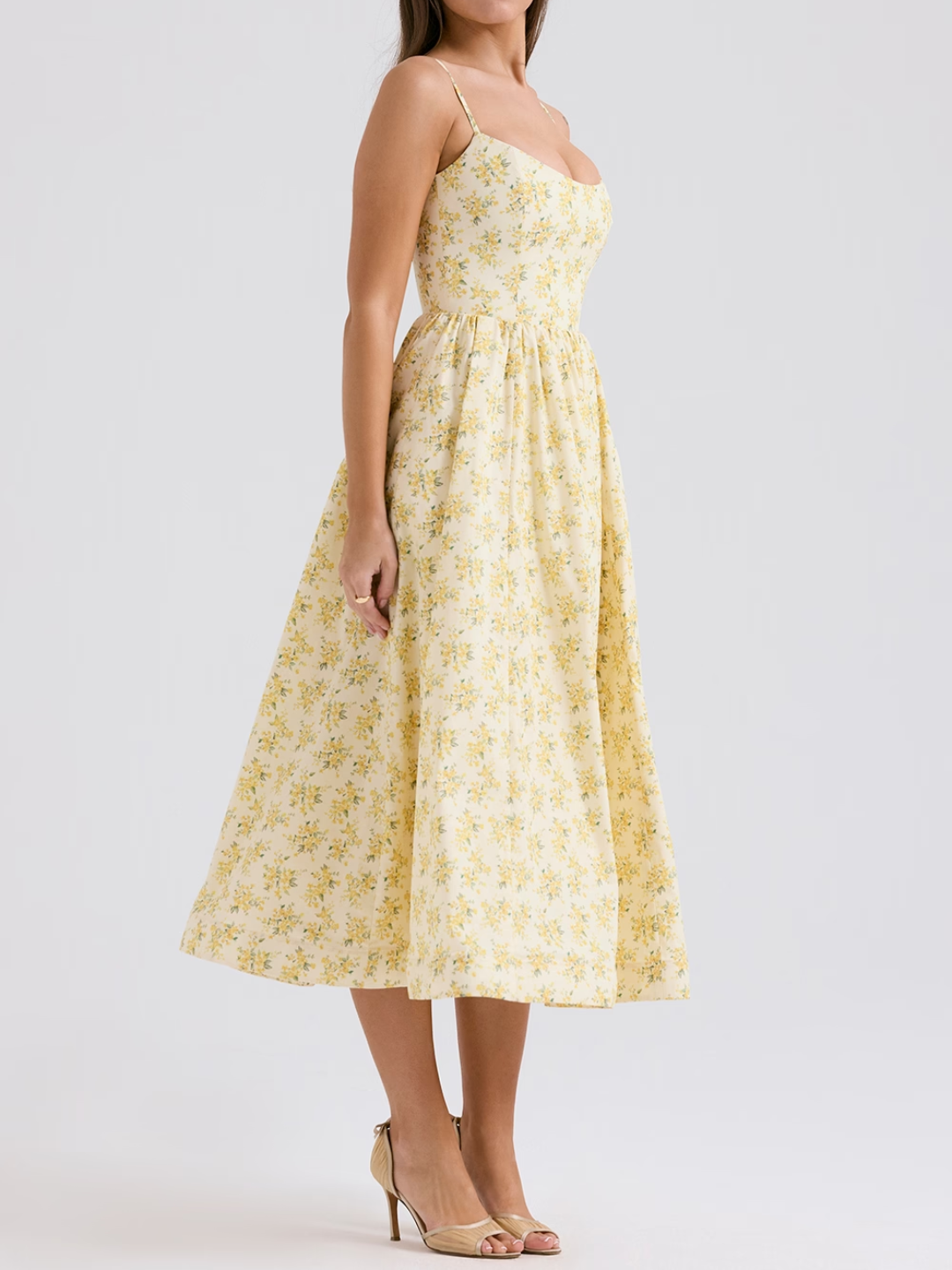 Layla Midi Elbise - JUNETTI®