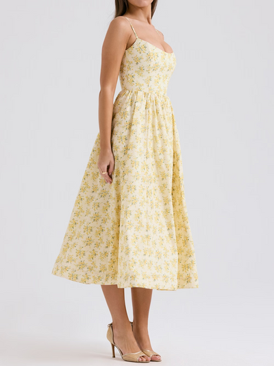 Layla Midi Elbise - JUNETTI®