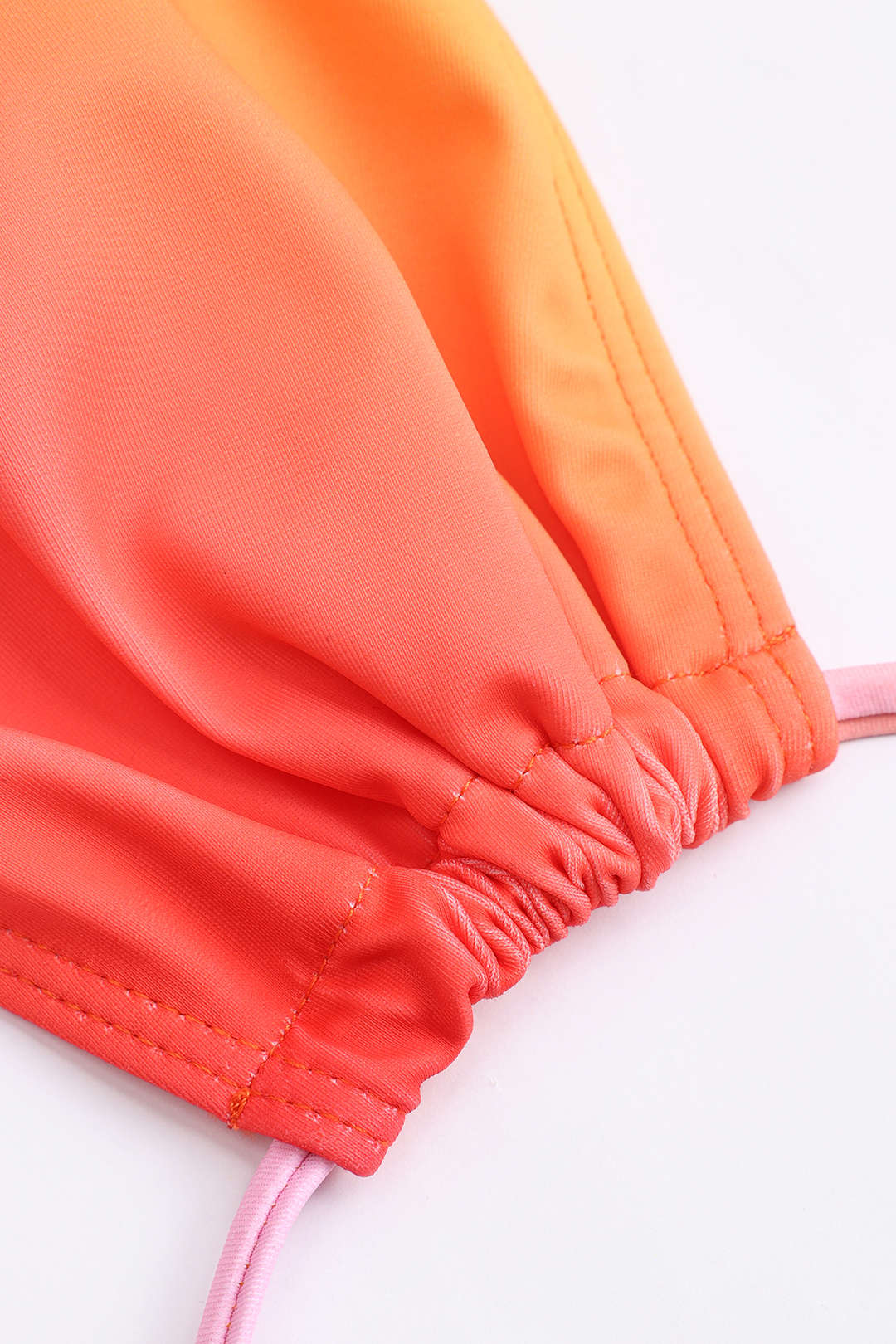 Büzgülü Bağlamalı Bikini ve Bağlama Detaylı Pareo Takımı - JUNETTI®