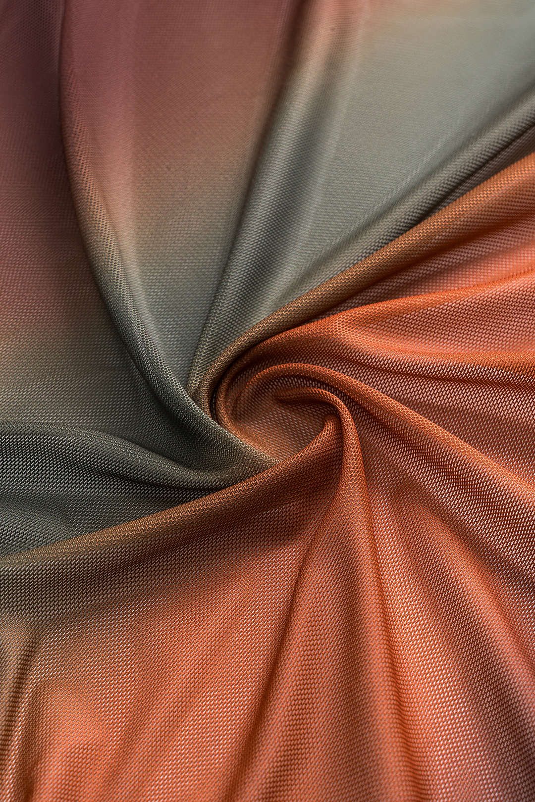 Ombre Baskılı File Bikini 3 Parça Takım - JUNETTI®