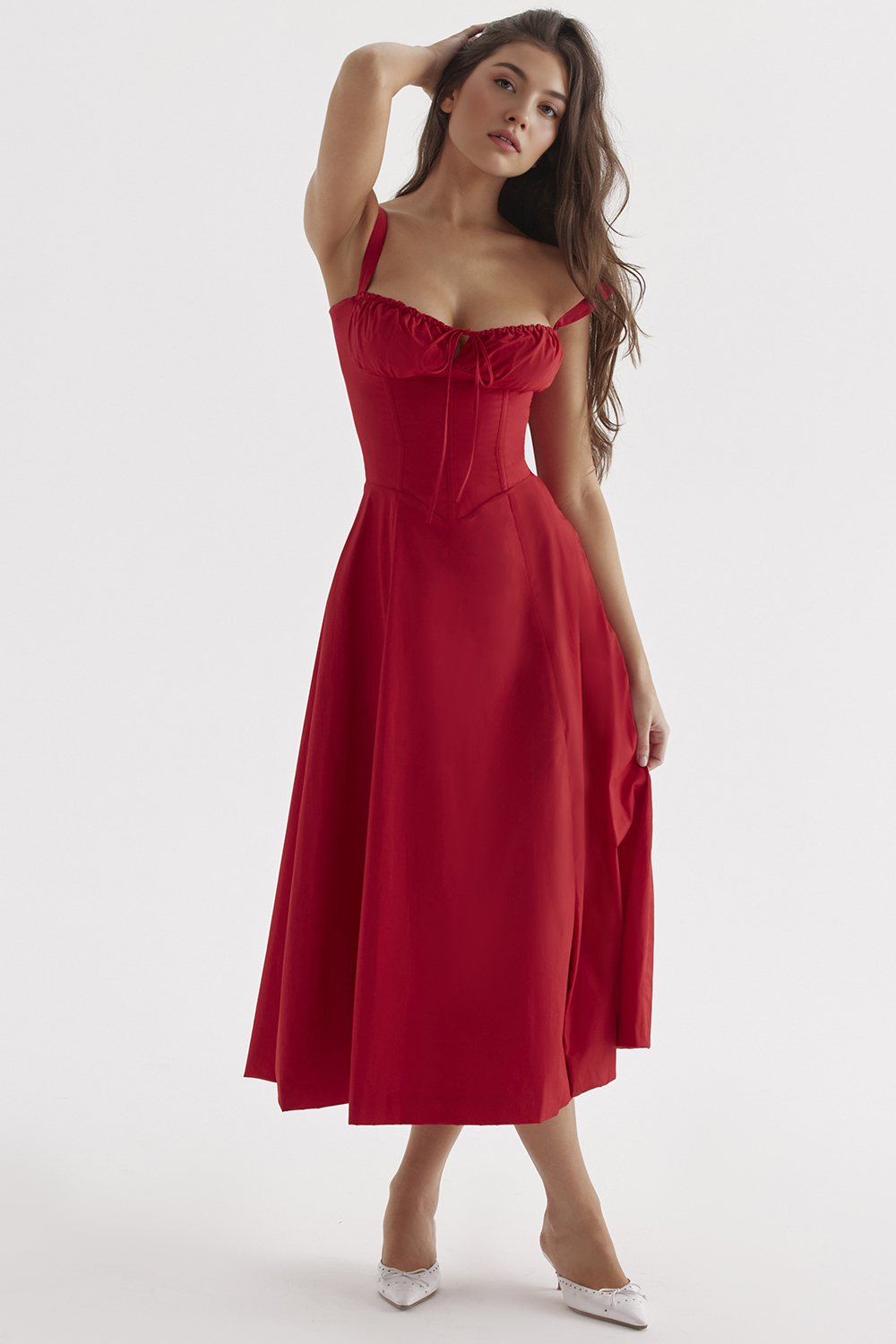 Mavie Bustier Elbise - Yeni Baskı