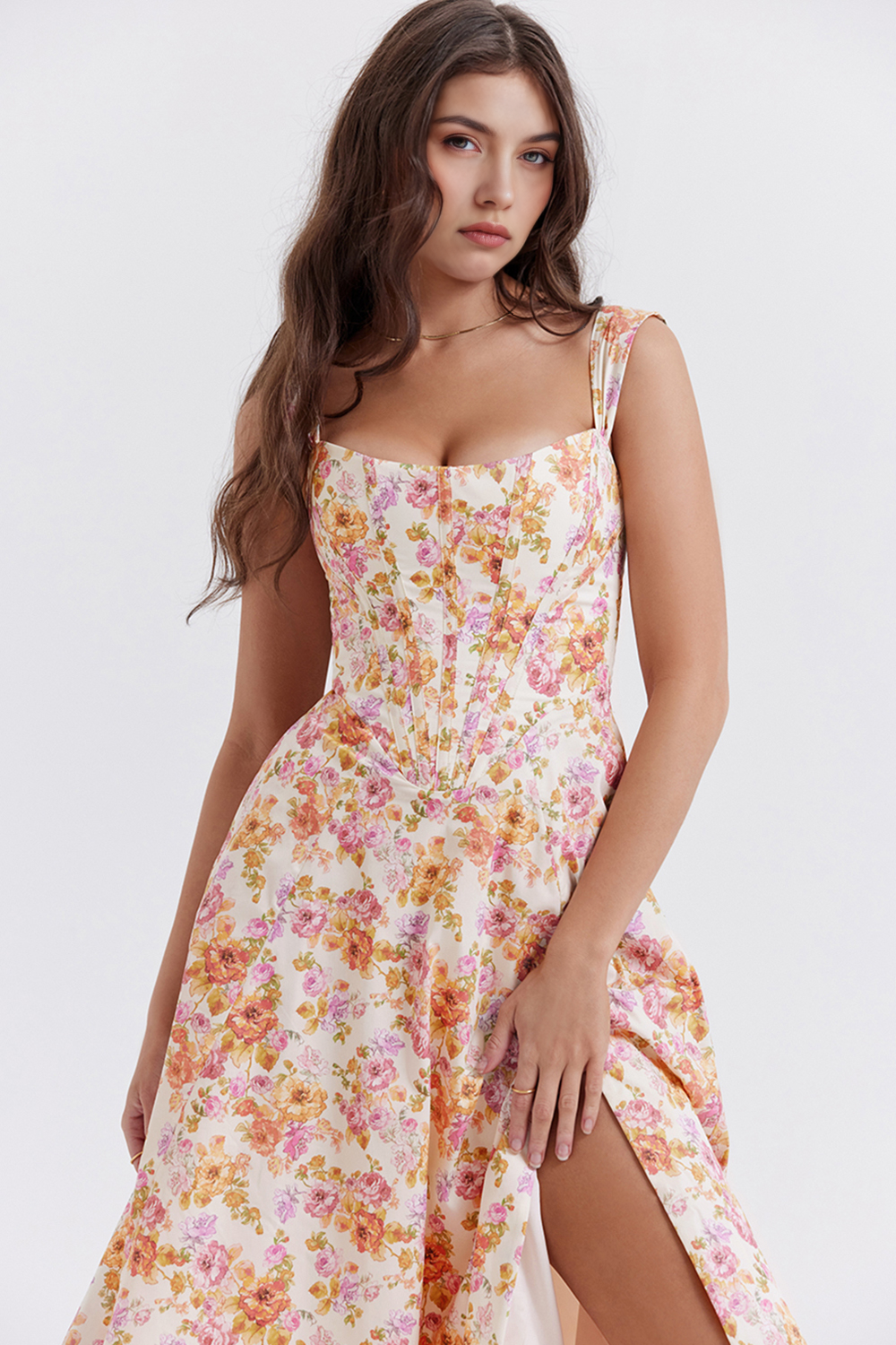 Olivia Bustier Elbise