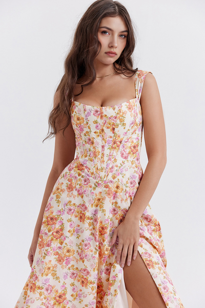 Olivia Bustier Elbise