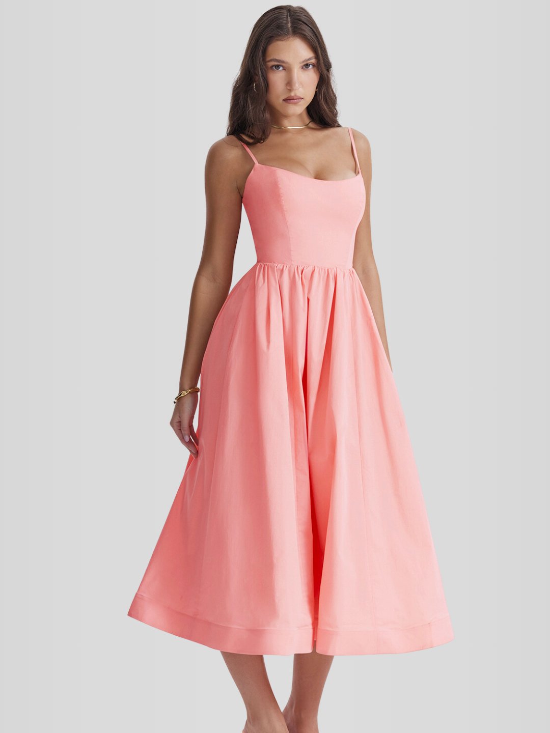 Layla Midi Elbise - JUNETTI®