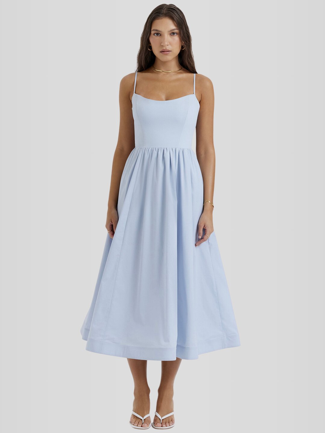Layla Midi Elbise - JUNETTI®