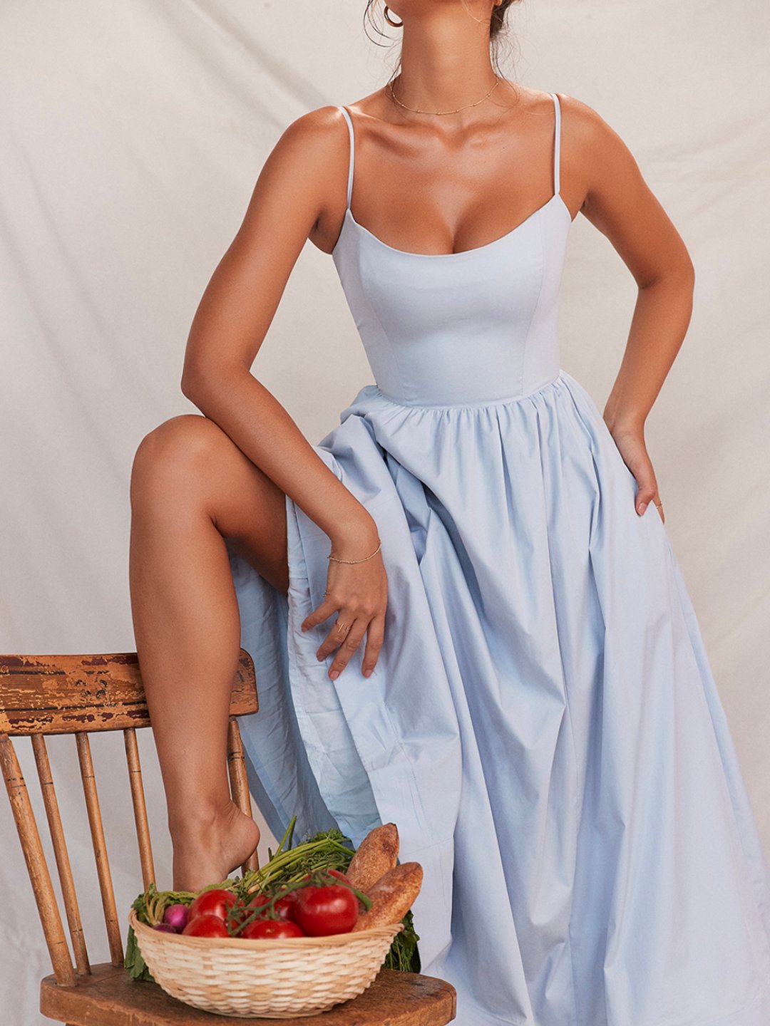 Layla Midi Elbise - JUNETTI®