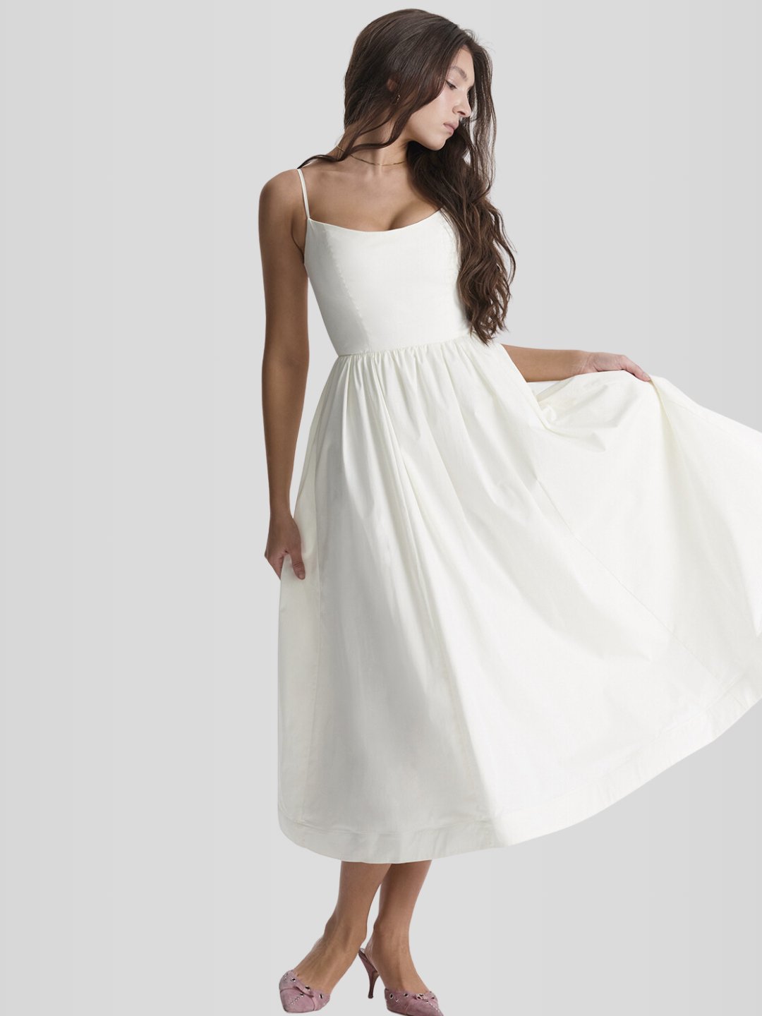 Layla Midi Elbise - JUNETTI®